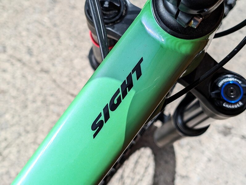 Norco 2024 Norco Sight A 27.5" Silver/Green Youth X-Small