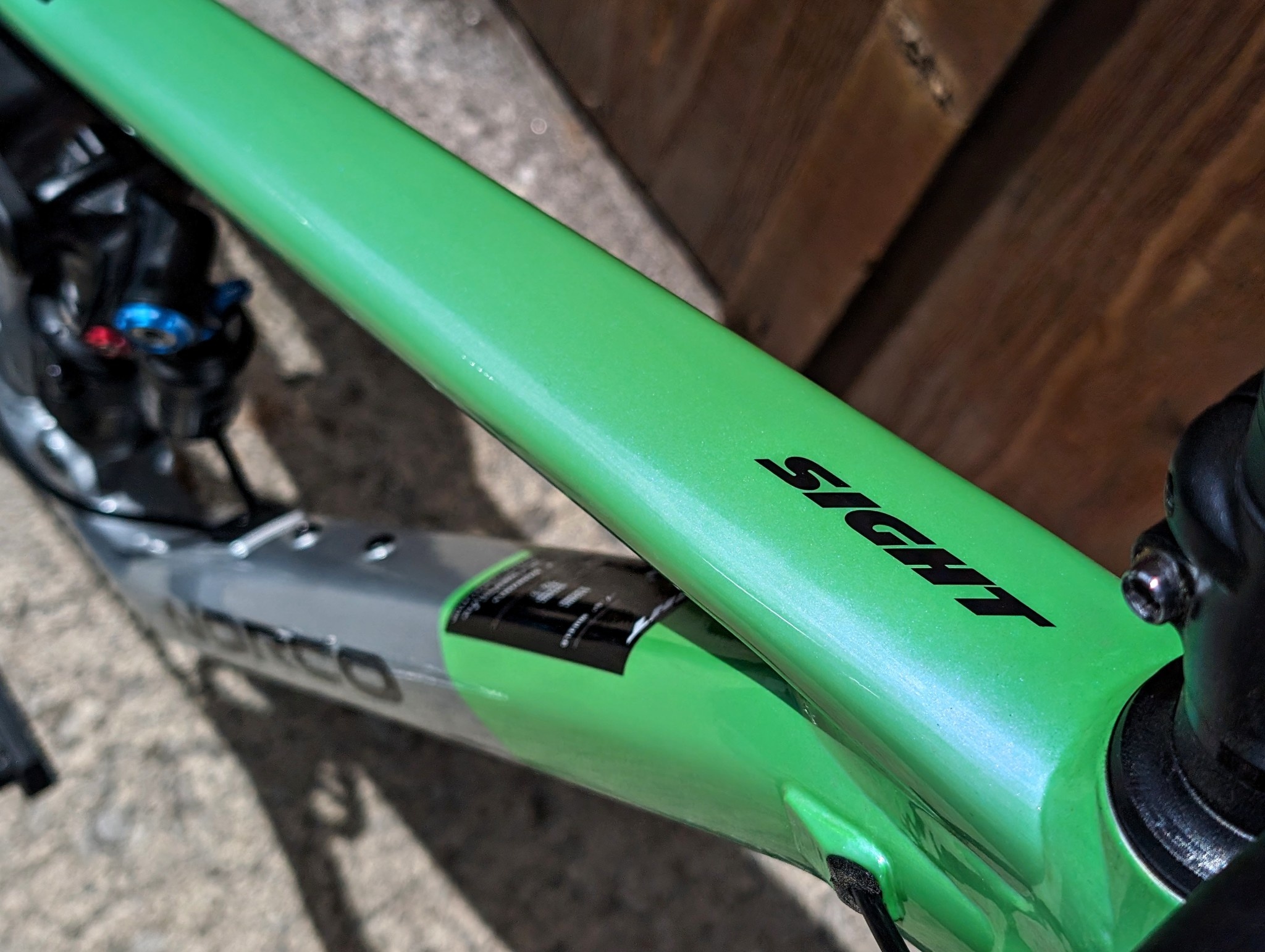 Norco 2024 Norco Youth Sight A 27.5" Silver/Green X-Small