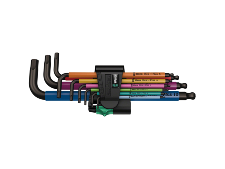 Wera Wera 950/9 Hex-Plus SB L-Key Hex Wrench Set - Metric, Multicolor