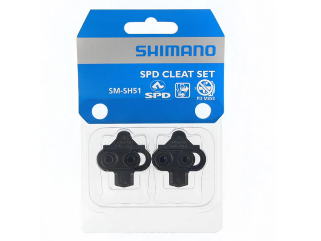 Shimano Shinamo SM-SH51 SPD Cleat Set w/o Cleat Nut