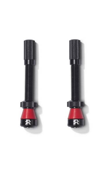 Reserve Wheels Reserve Wheels Reserve Fillmore Tubeless Valves - 50mm, Black, Pair