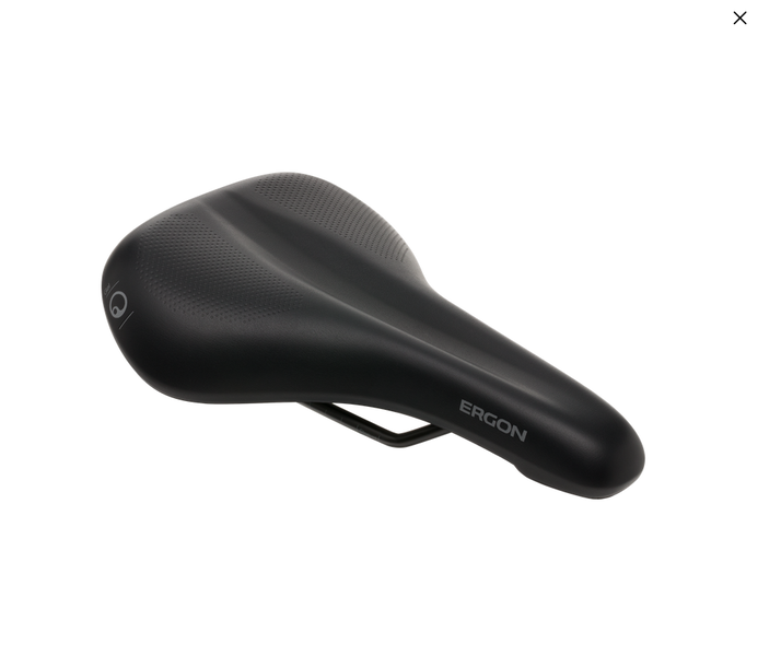 Ergon Ergon ST Gel Saddle - Chromoly, Black, Men's, Medium/Large