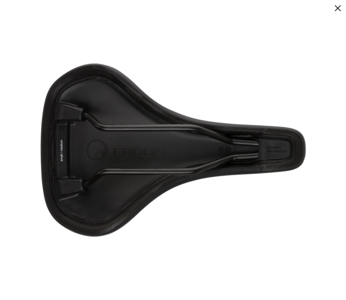 Ergon Ergon ST Gel Saddle - Chromoly, Black, Men's, Medium/Large