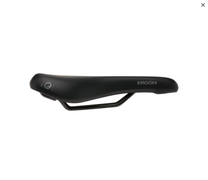 Ergon Ergon ST Gel Saddle - Chromoly, Black, Men's, Medium/Large