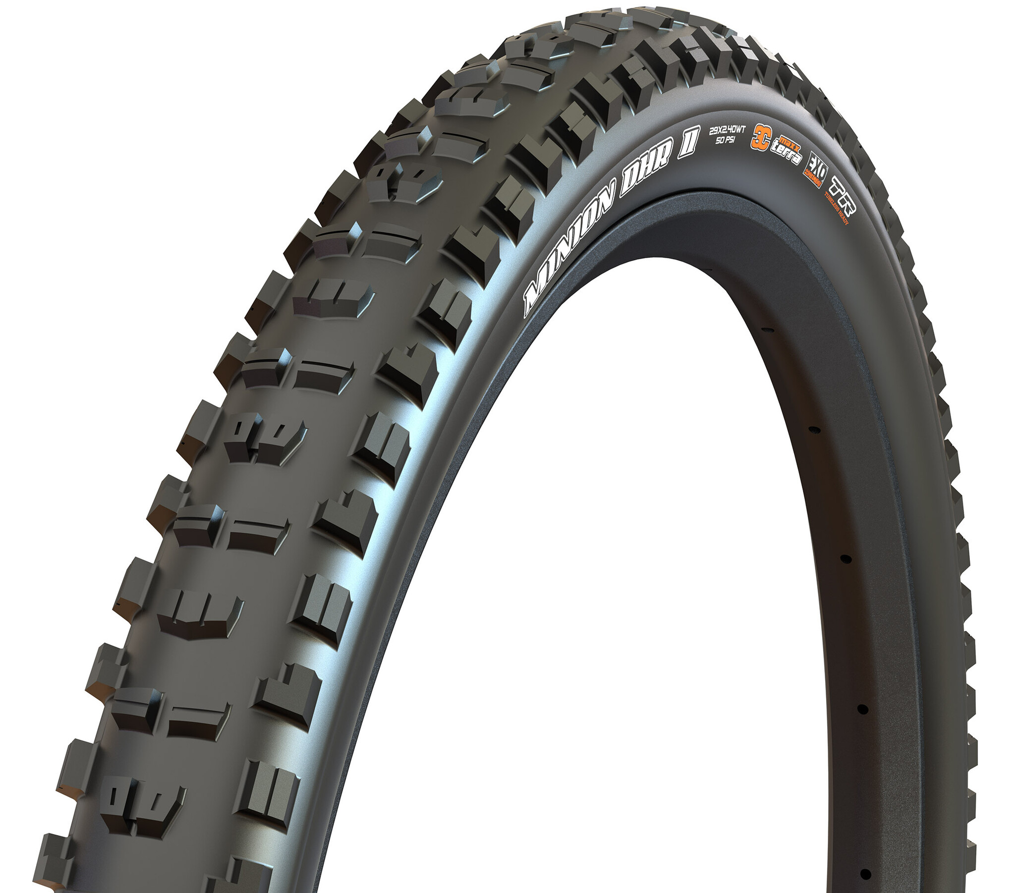 Maxxis Maxxis Minion DHR II Tire 27.5 x 2.6 EXO+/MaxxTerra/60 TPI/TR/Folding