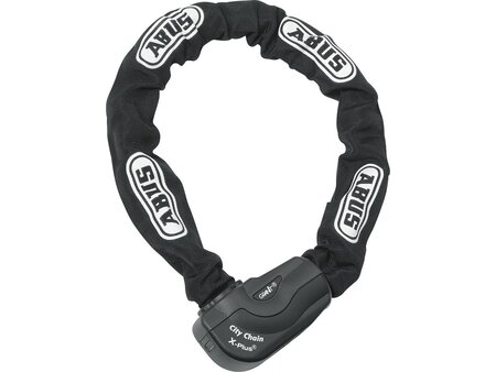 ABUS ABUS Keyed Chain Lock Granit City XPlus Chain 10mm x 110cm (3.6') Black