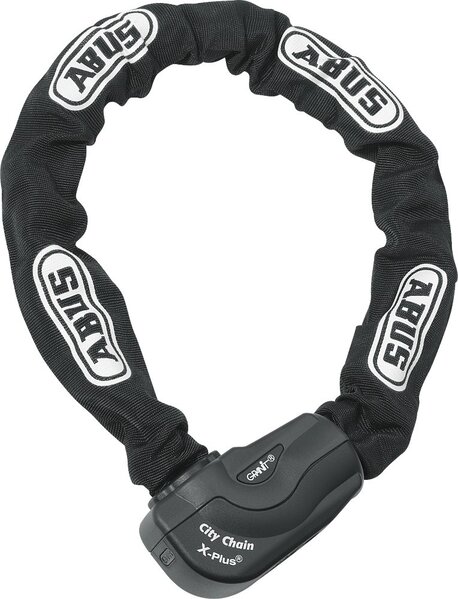 ABUS ABUS Keyed Chain Lock Granit City XPlus Chain 10mm x 110cm (3.6') Black