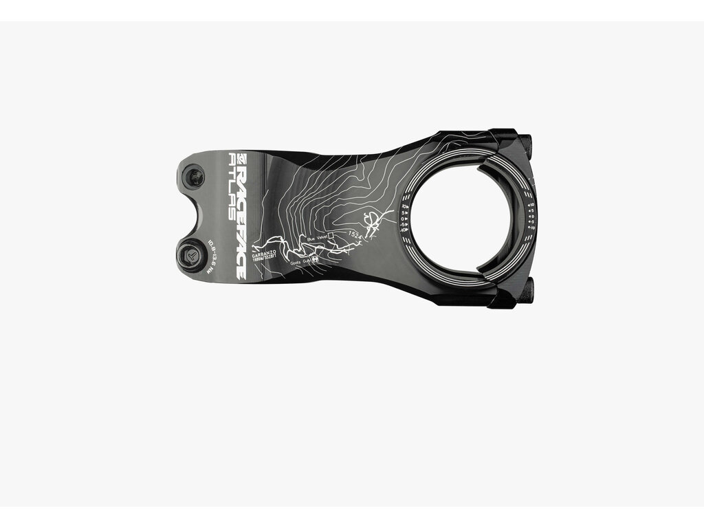 RaceFace RaceFace Atlas 35 Stem - 65 mm, 35.0 Clamp, +/-0, 1 1/8", Aluminum, Black