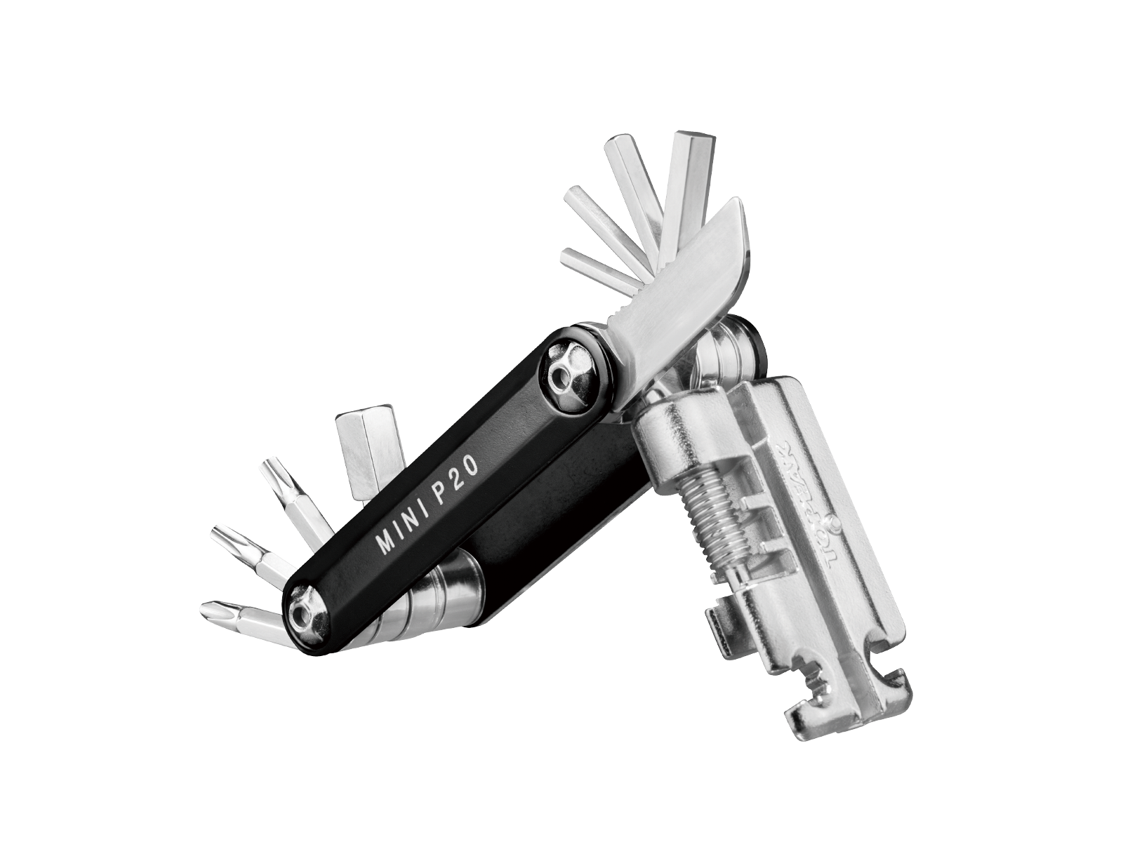 Topeak Topeak Mini P20 Tool, Black w/ Neoprene Bag