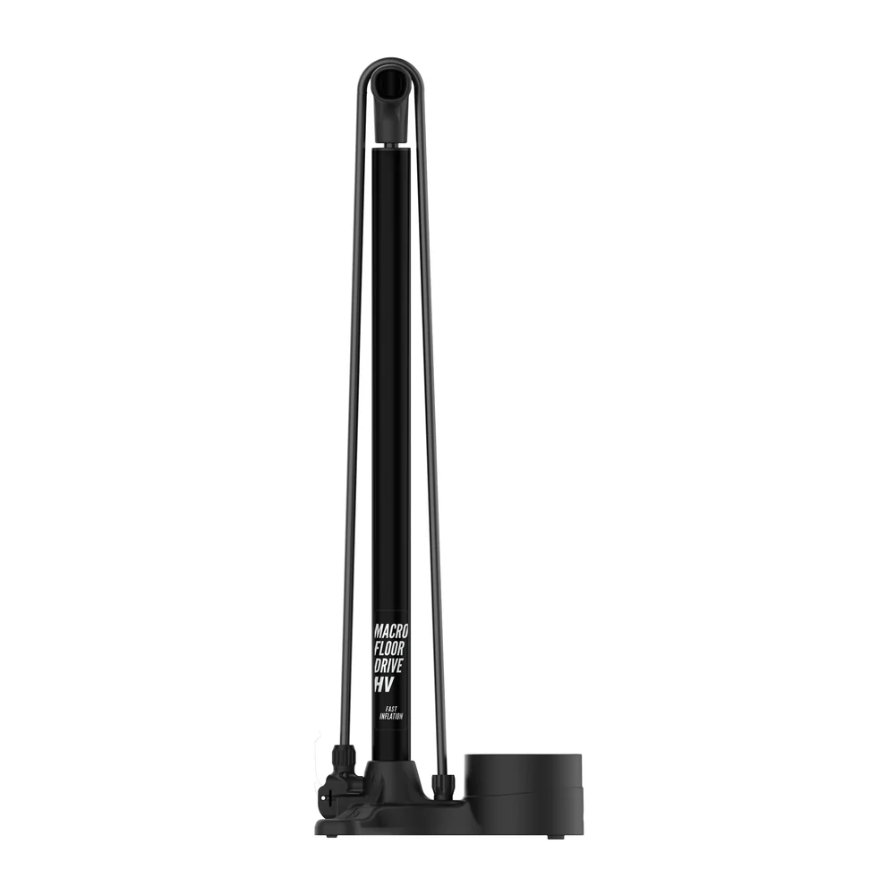 Lezyne Lezyne, Macro Floor Drive HV, Floor Pump, ABS-1 Pro, Flat Black