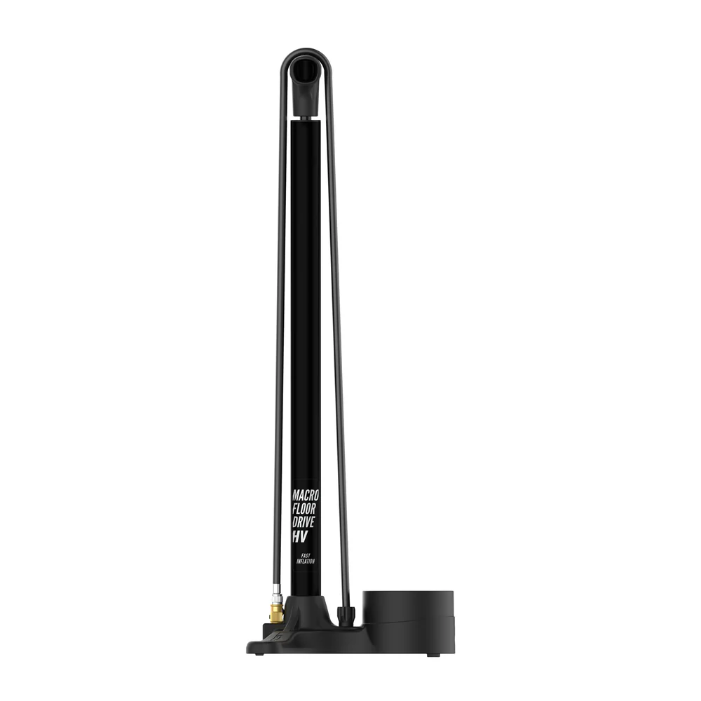 Lezyne Lezyne, Macro Floor Drive HV, Floor Pump, ABS-1 Pro, Flat Black