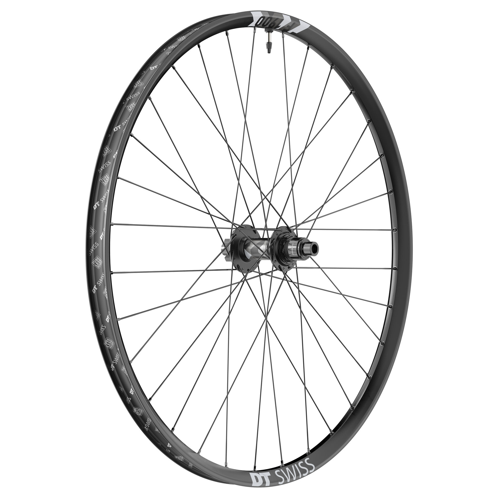 DT Swiss DT Swiss F 1900 Classic Rear Wheel - 29", 12 x 157mm, 6-Bolt, XD, Ratchet LN 18, Black