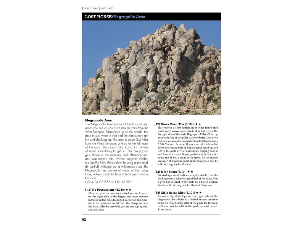 K. Daniels & associates Joshua Tree Sport Climbs And Top Rope Sites