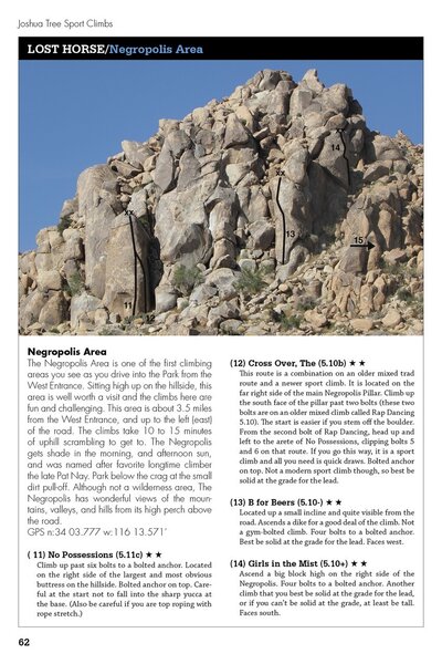 K. Daniels & associates Joshua Tree Sport Climbs And Top Rope Sites