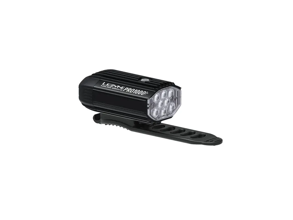 Lezyne Lezyne Micro Drive Pro 1000+ Front Satin Black