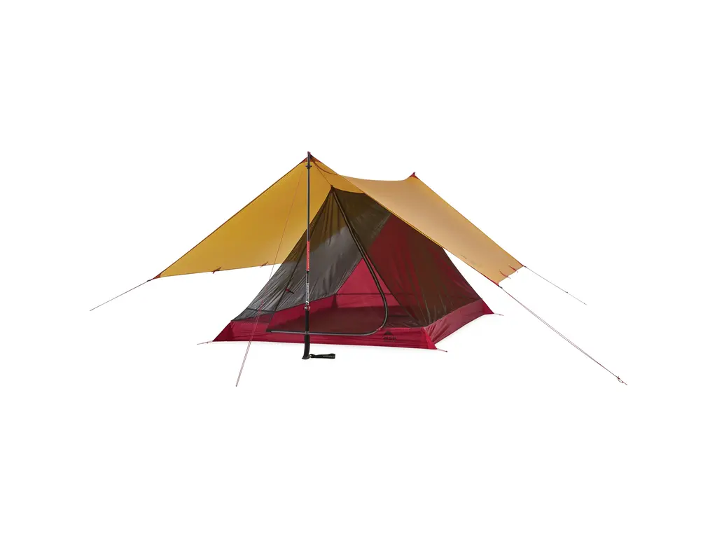 MSR MSR Thru-Hiker Mesh House 2 Trekking Pole Shelter, 2 Person