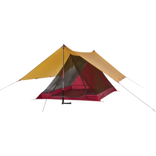 MSR MSR Thru-Hiker Mesh House 2 Trekking Pole Shelter, 2 Person