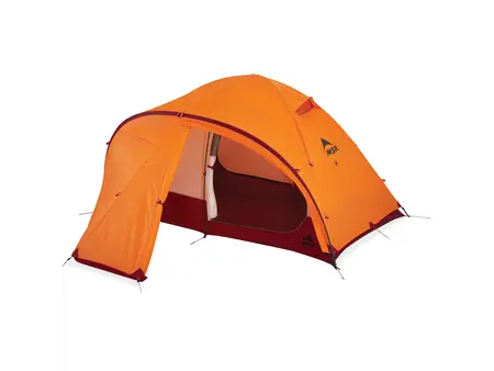 MSR MSR Remote 2  Mountaineering Tent, Two Person Orange
