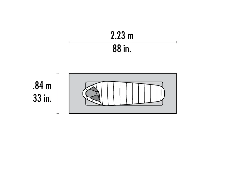 MSR MSR Thru-Hiker Mesh House 1 Trekking Pole Shelter, One Person