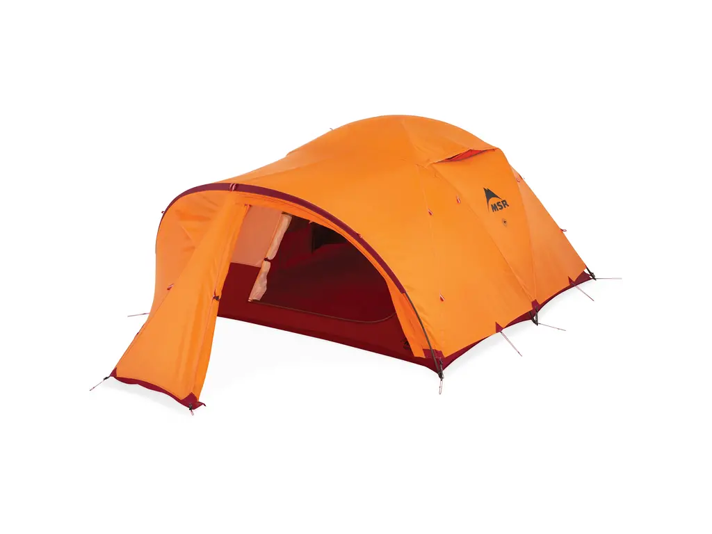 MSR MSR Remote 3 Mountaineering Tent, Three Person Orange