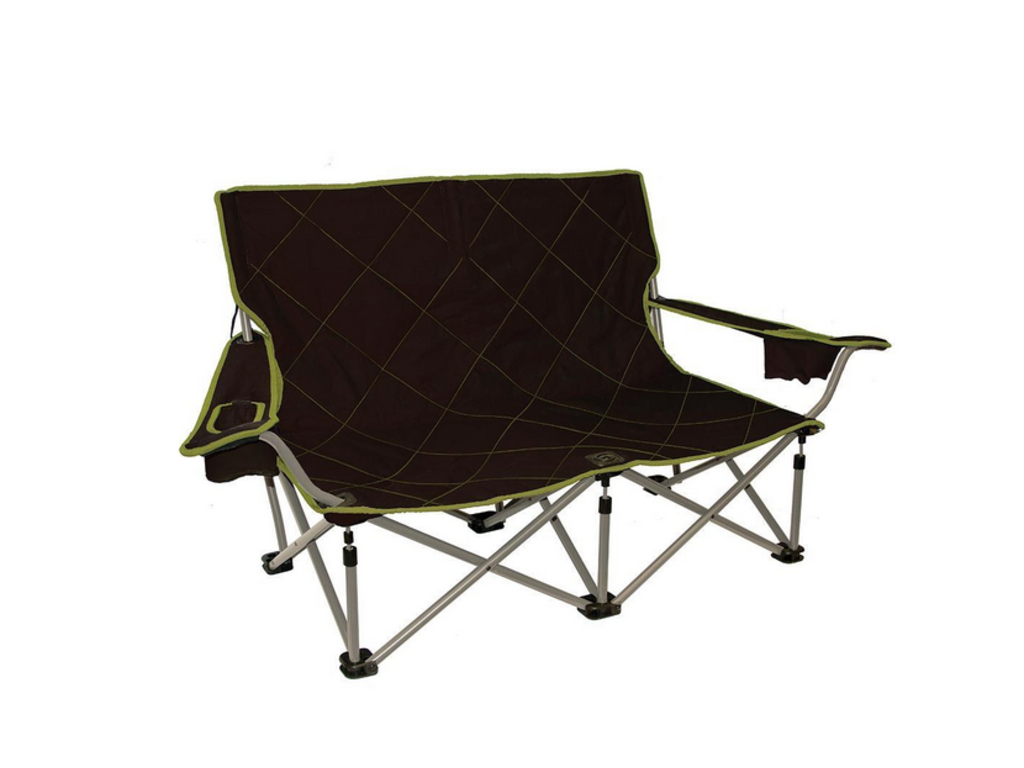 TRAVEL CHAIR Shorty Camp Couch Chair Black