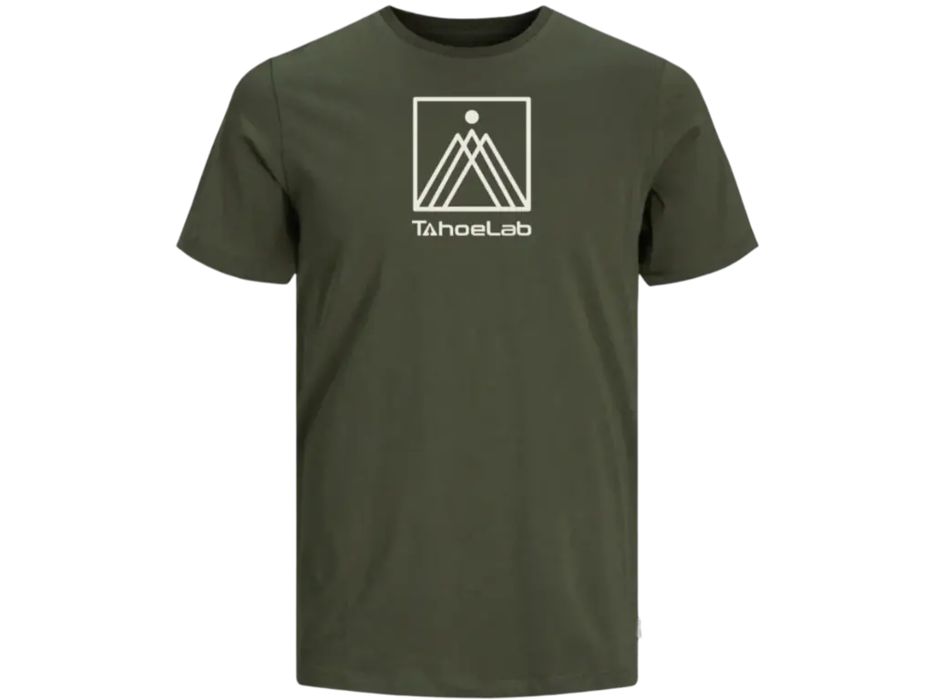 TahoeLab TahoeLab Peak Tee Green