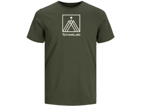 TahoeLab TahoeLab Peak Tee Green