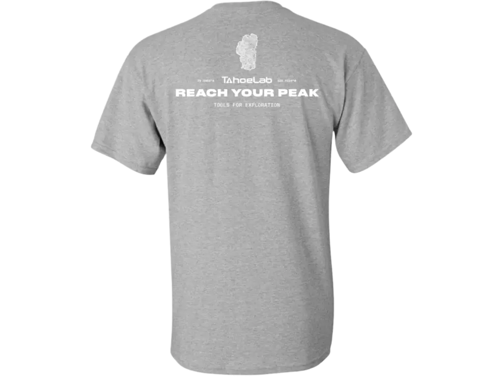TahoeLab TahoeLab Shop Tee Grey