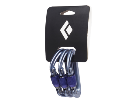 Black Diamond Black Diamond Liteforge Screwgate Carabiner 3 Pack