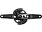 SRAM SRAM X0 Eagle V2 T-Type Wide Crankset - 170mm, 12-speed, 32t, DM, 2-Guards, DUB Spindle, Black