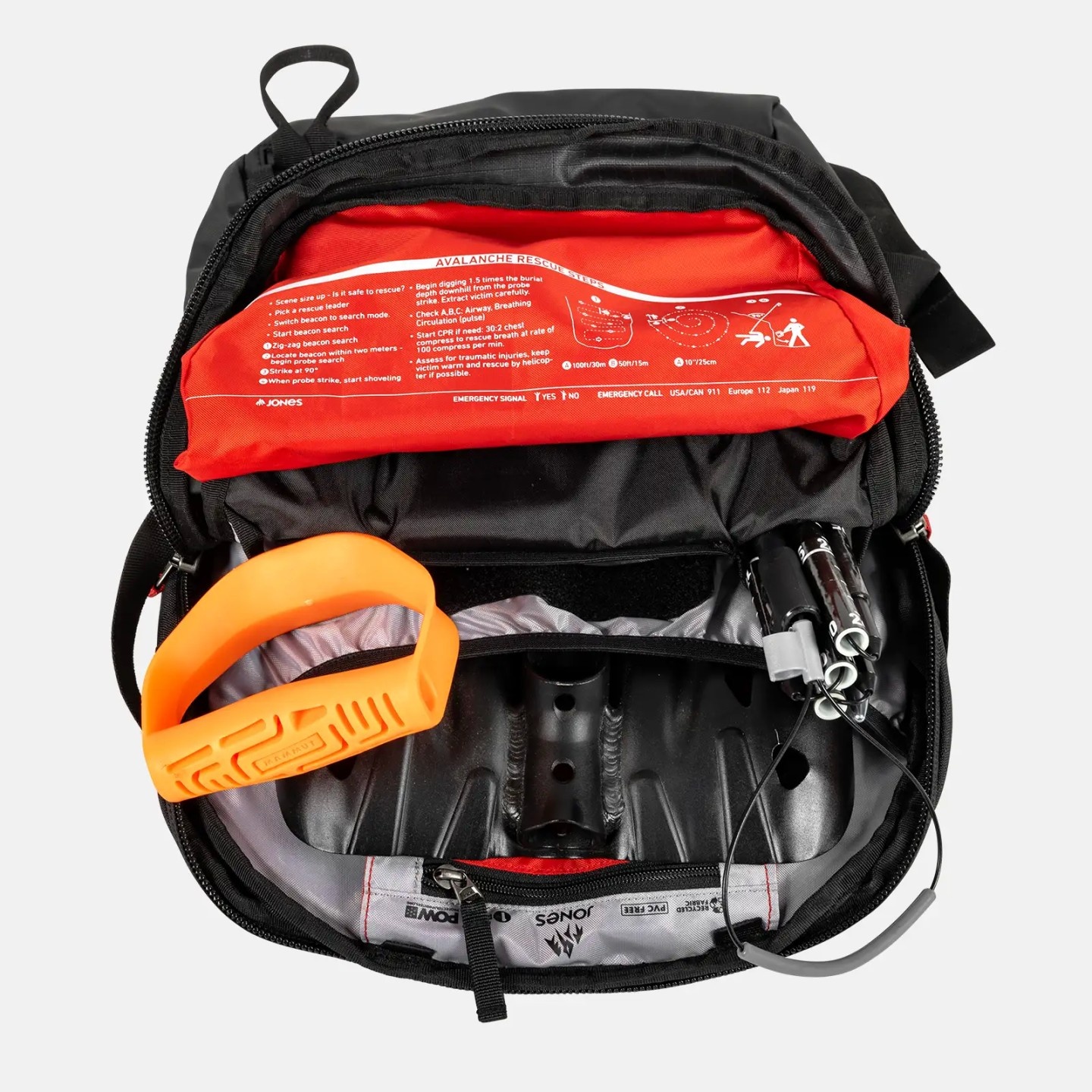 Jones Jones Deeper Backpack Stealth Black 19L