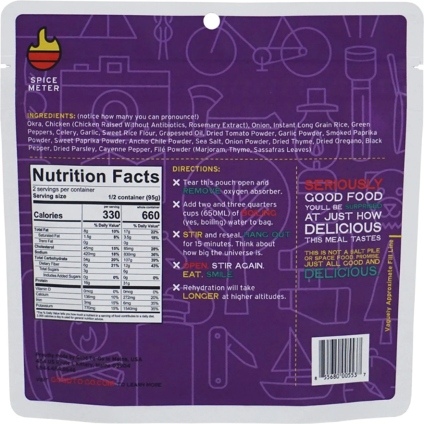 Good To-Go Good to Go Chicken Gumbo Single Serving