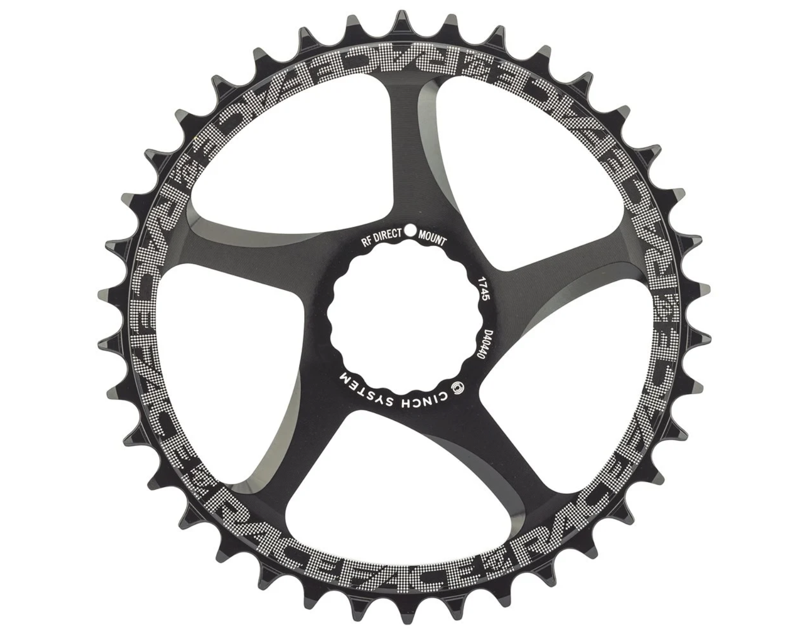RaceFace RaceFace Narrow Wide DM Chainring CINCH Black