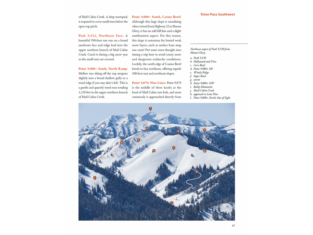 Teton Pass: Backcountry Guide 2nd Edition by Thomas Turiano