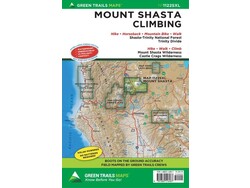 Mountaineers Books Mountaineers Books Mt. Shasta Map, CA No. 1122SXL by Green Trails Maps