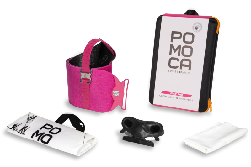Pomoca Pomoca  Free Pro R2C CF 140mm Ski Skins Pink