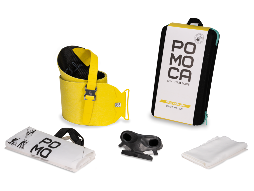 Pomoca Pomoca Tour Explore R2C CF 140mm Ski Skins Yellow