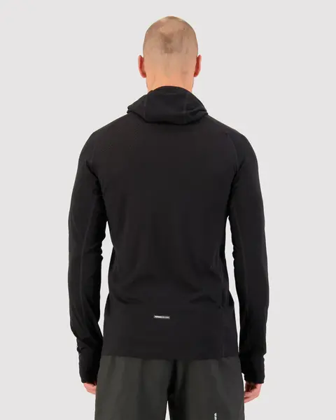 Mons Royale Mons Royale Temple Merino LS Hood 1/2 Zip
