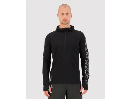 Mons Royale Mons Royale Temple Merino LS Hood 1/2 Zip