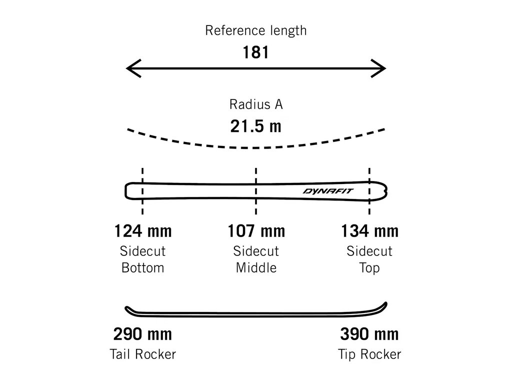 Dynafit 2025 Dynafit Radical 107 Skis