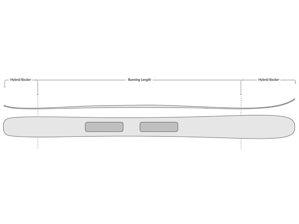 Voile 2025 Voile Hyper V8 Skis