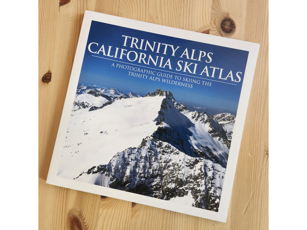 Alpenglow Publishing Studio Trinity Alps California Ski Atlas by Dexter Burke