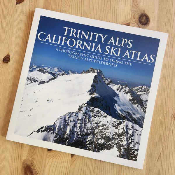 Alpenglow Publishing Studio Trinity Alps California Ski Atlas by Dexter Burke