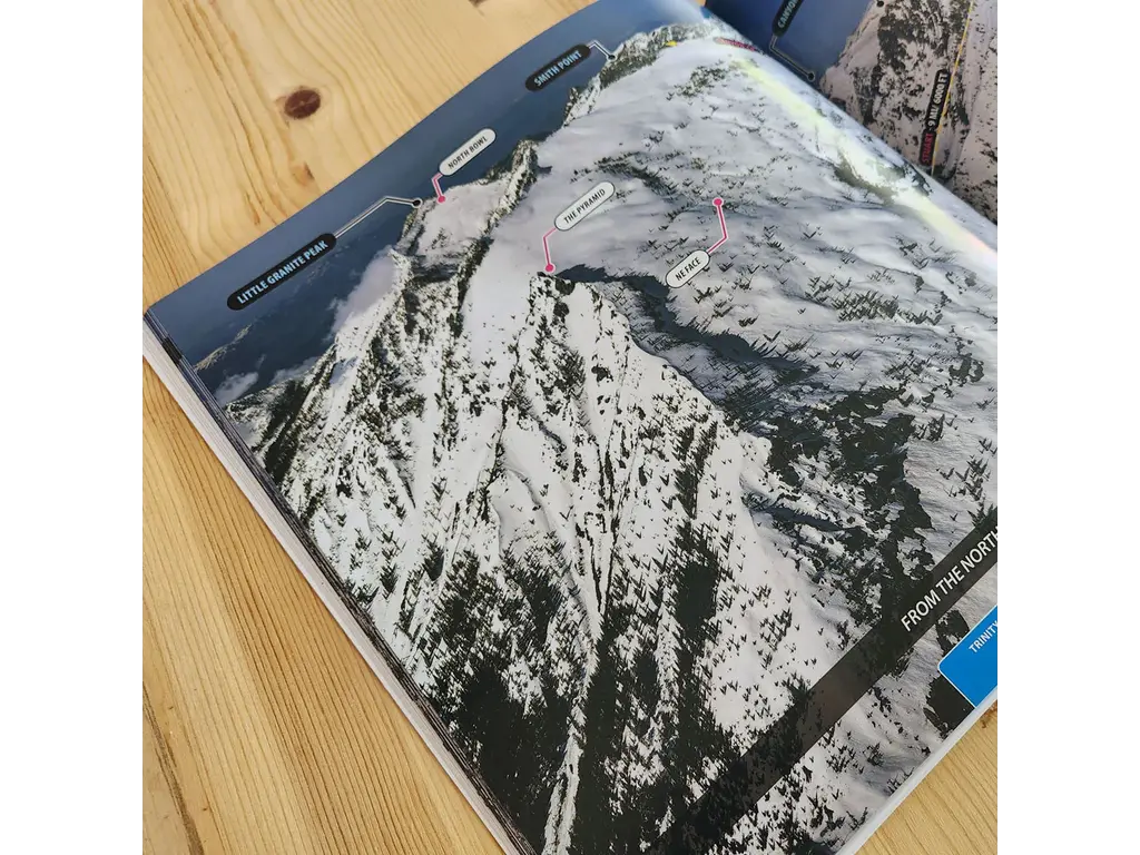 Alpenglow Publishing Studio Trinity Alps California Ski Atlas by Dexter Burke