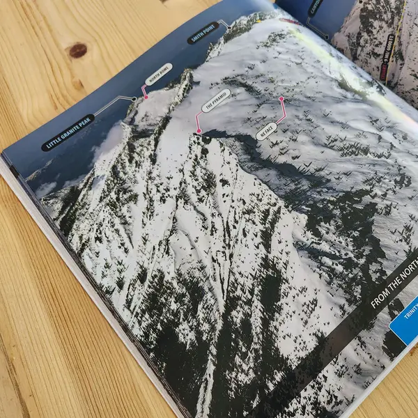 Alpenglow Publishing Studio Trinity Alps California Ski Atlas by Dexter Burke