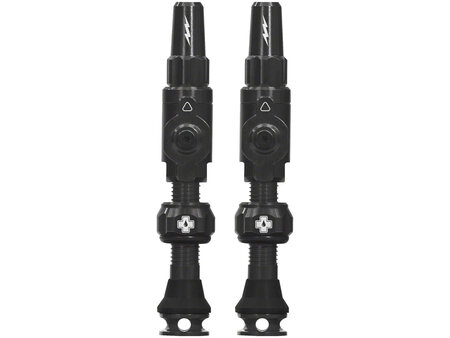 Muc-Off Muc-Off, Big Bore Lite, Tubeless Valve, Presta, 35mm, Black, Pair