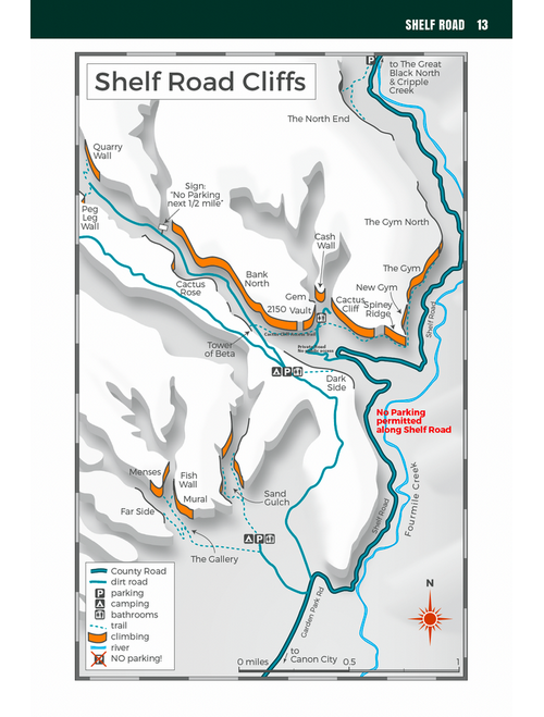 Shelf Road Rock by Rick Thompson