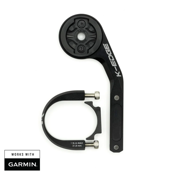 K-EDGE Garminマウント ブラック K-EDGE Sport Garmin Mount: 31.8mm | The BackCountry in Truckee, CA