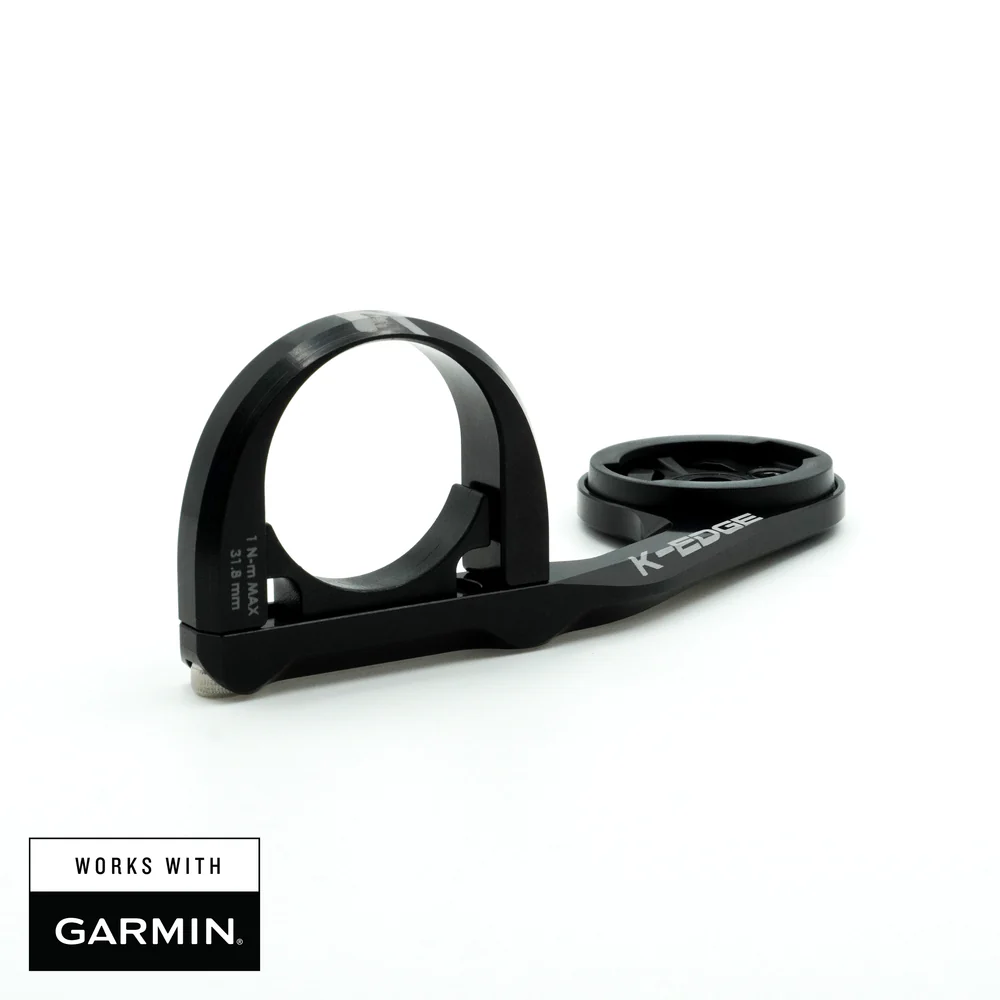 K-Edge K-EDGE Sport Garmin Mount: 31.8mm, Black