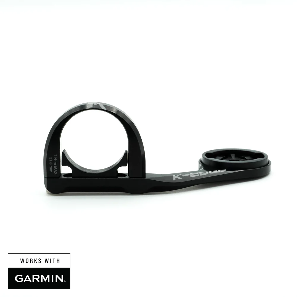 K-Edge K-EDGE Sport Garmin Mount: 31.8mm, Black